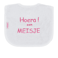 Slabbetje Hoera een Meisje