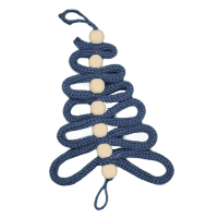Punnik kerstboom donker blauw