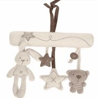 Wieg -Wagen decoratie hanger wit 