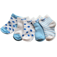 Blauw Set Baby Sokjes 0 Tot 1 Jaar