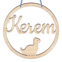 Ring Met Naam Dino Diverse Kleuren Mogelijk